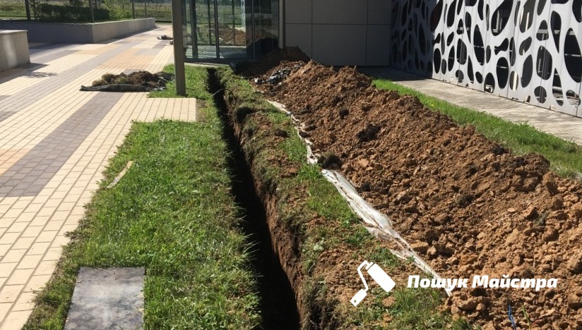 копка траншей Копка траншей і відповідна документація