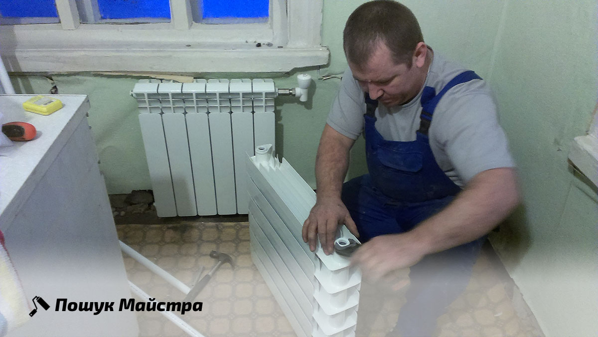 Монтаж радіаторів опалення у Львові Монтаж радіаторів опалення у Львові види розміщення