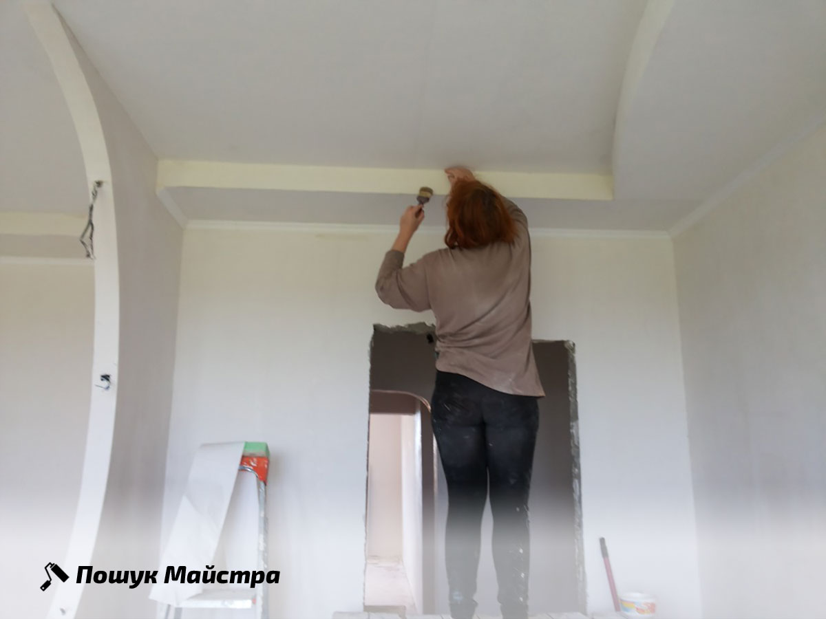 Вирівнювання стелі ціна Вирівнювання стелі ціна залежить від виду вирівнювання